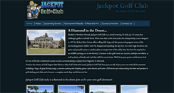 Desktop Screenshot of jackpotgolfclub.com